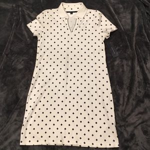 Tommy Hilfiger white and navy dress!💕